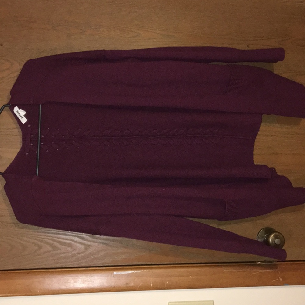 oversized cardigan